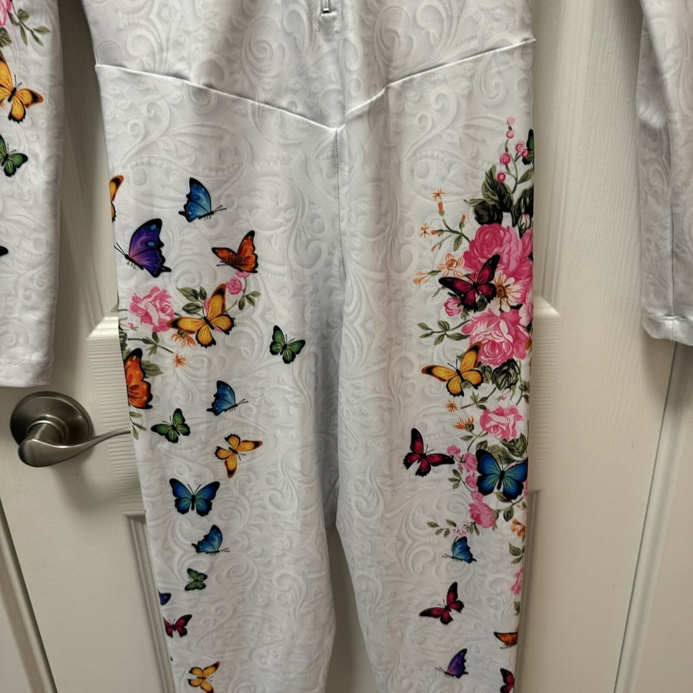 Dunas Cycling Unitard Womens Long Sleeve Large,‎ Grande Pants - Picture 4 of 7